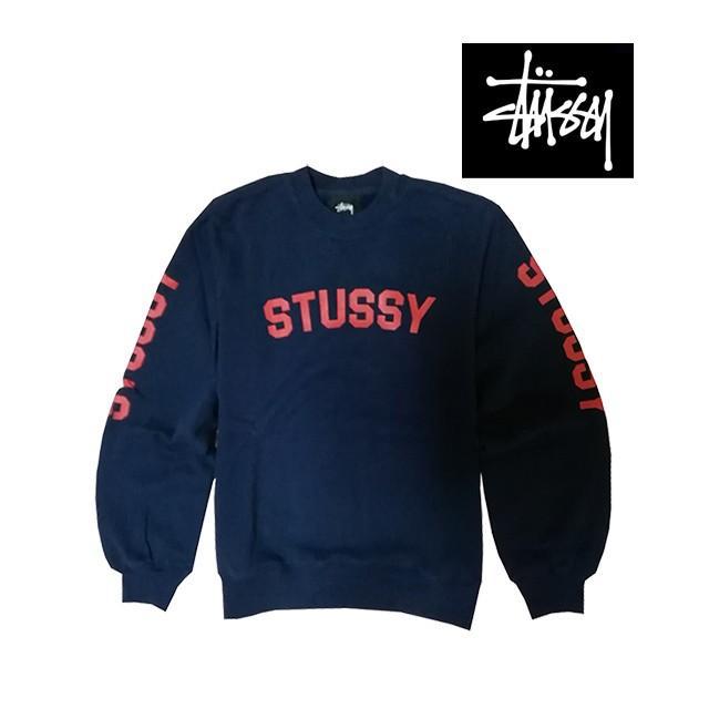 STUSSY（ステューシー） リピート クルー フリース トレーナー WOMEN