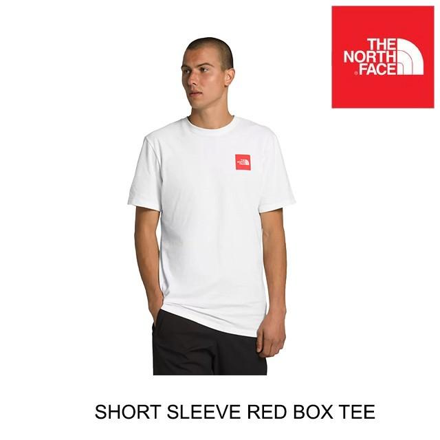 USA企画 THE NORTH FACE ザ ノースフェイス レッド ボックス Tシャツ SHORT SLEEVE RED BOX TEE - FN4 TNF WHITE｜active-board