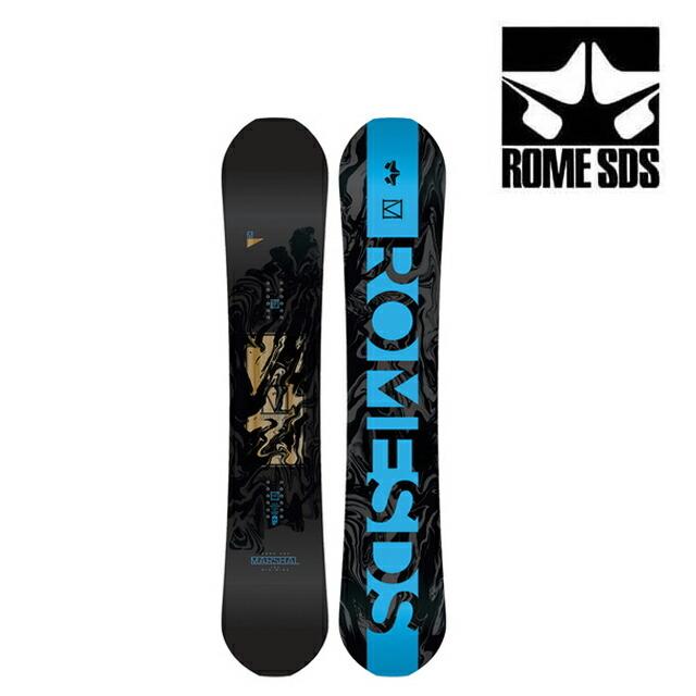セット ROME ローム マーシャル スノーボード SNOWBOARD MARSHAL 155 + SWITCHBACK スイッチバッグ デストロイヤー BINDING DESTROYER BLACK ビンディング|active-board|02