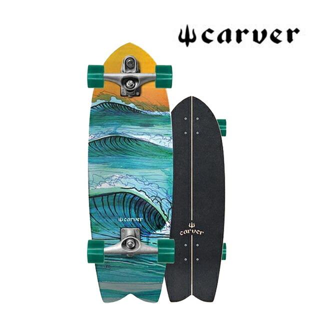 スケートボード carver skate board CARVER カーバー ロング スケートボード LANDスケート 29.0inch