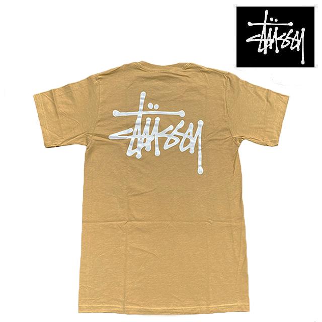 STUSSY（ステューシー） ベーシック Tシャツ BASIC STUSSY TEE KHAKI