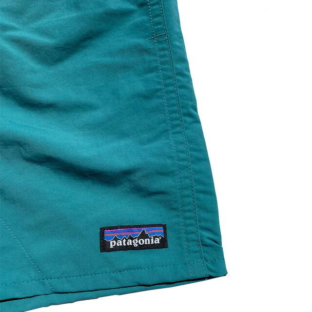 PATAGONIA パタゴニア バギーズ ショーツ ５インチ ショートパンツ BAGGIES SHORTS 5" BRLG BOREALIS GREEN 57022｜active-board｜02