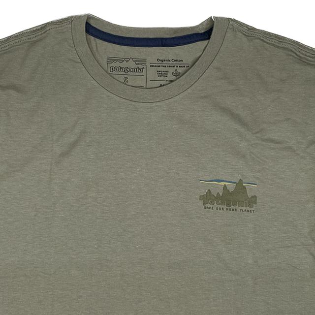 PATAGONIA パタゴニア '73 スカイライン オーガニック Tシャツ '73 SKYLINE ORGANIC T-SHIRT GDNG GARDEN GREEN 37534｜active-board｜03