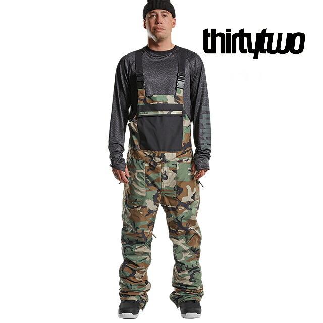 2022 THIRTYTWO 32 サーティーツー ベースメント ビブ パンツ BASEMENT 