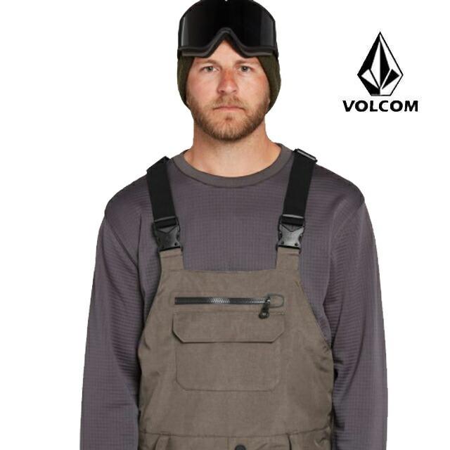 2022 VOLCOM ボルコム レイン ゴア ビブパンツ RAIN GORE BIB OVERALL DTK DARK TEAK｜active-board