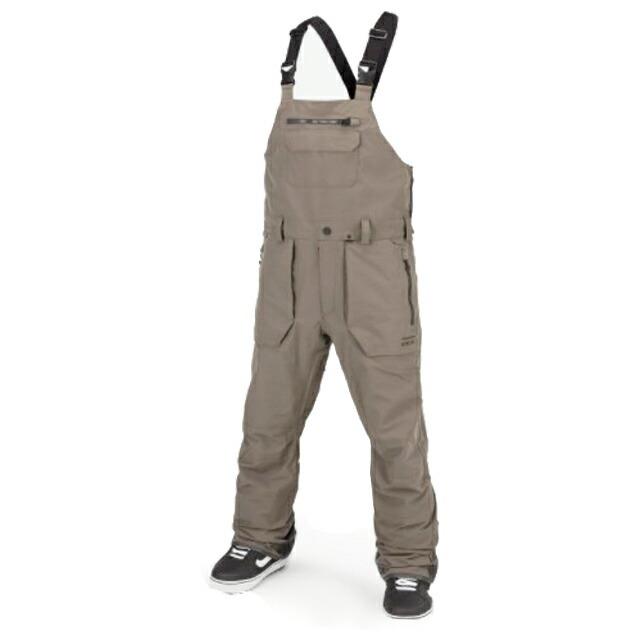 2022 VOLCOM ボルコム レイン ゴア ビブパンツ RAIN GORE BIB OVERALL DTK DARK TEAK｜active-board｜02