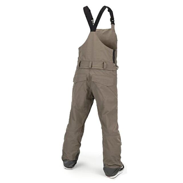 2022 VOLCOM ボルコム レイン ゴア ビブパンツ RAIN GORE BIB OVERALL DTK DARK TEAK｜active-board｜03