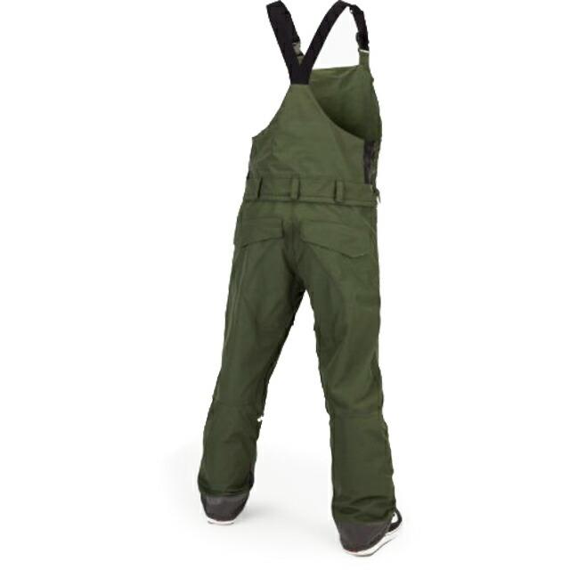 2022 VOLCOM ボルコム レイン ゴア ビブパンツ RAIN GORE BIB OVERALL SAG SATURATED GREEN｜active-board｜02