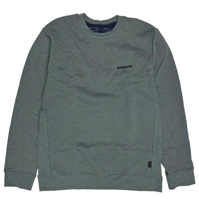 日本未発売品 PATAGONIA パタゴニア P-6 ロゴ アップライザル クルー スウェットシャツ P-6 LOGO UPRISAL CREW SWEATSHIRT NUVG NOUVEAU GREEN 39657_1