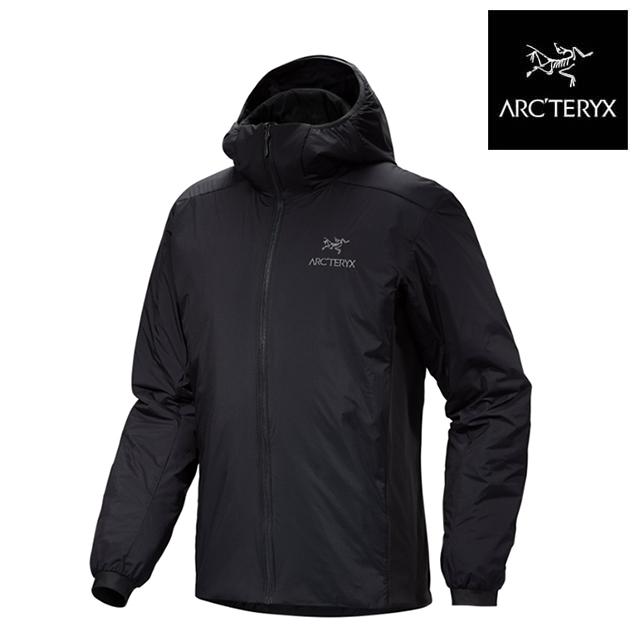 極美品 Arc'teryx アトムARフーディ メンズ XS ブラック ARC'TERYX（アークテリクス） アトム フーディ ATOM HOODY BLACK