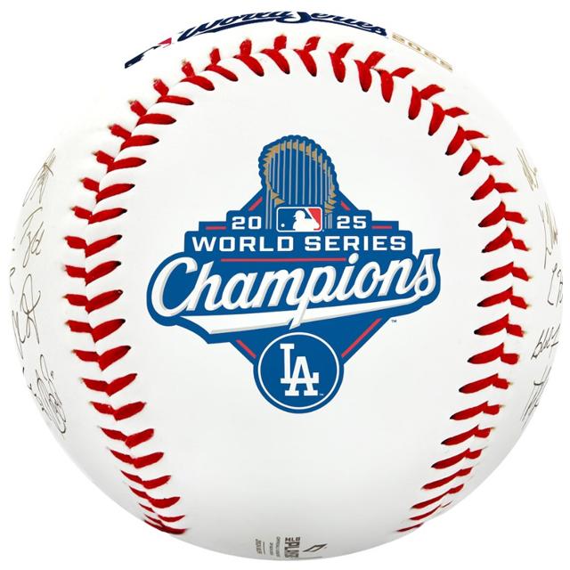大谷・山本投手2025年MLB ワールドツアー記念公式レプリカボール3個セット ドジャース MLB 2025 ワールドシリーズ 優勝記念 RAWLINGS レプリカ