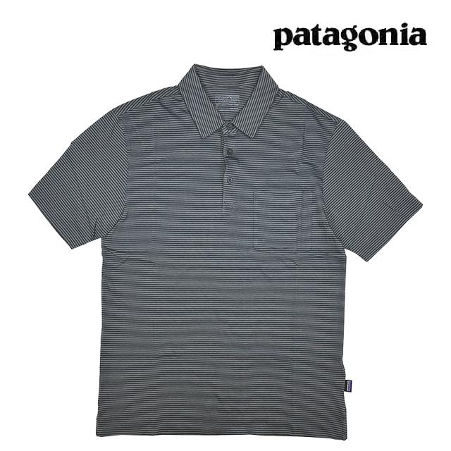 PATAGONIA パタゴニア デイリー ポロ DAILY POLO FMSG FATHOM STRIPE: FORGE GREY 53251 | patagonia