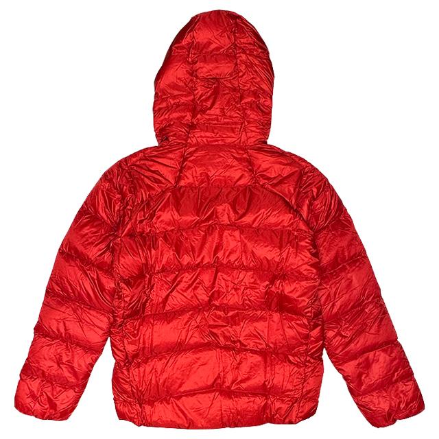 美品■patagonia 【S】ハイロフト インサレーション グースダウン 赤 patagonia パタゴニア＞ Ws Hi-Loft Down Hoody ウィメンズハイロフト
