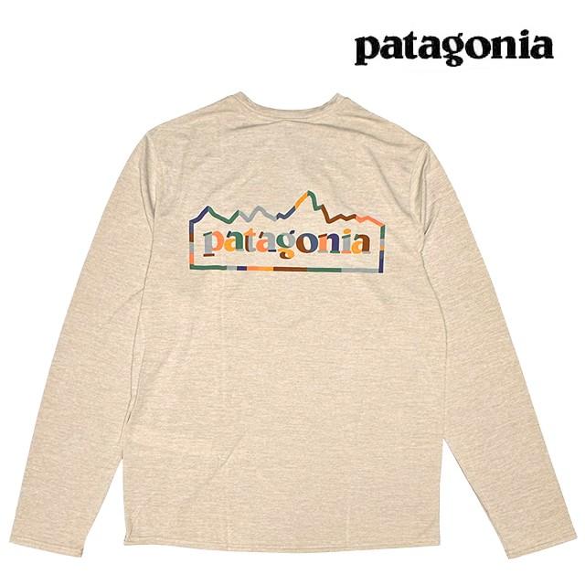 パタゴニア ロングスリーブ キャプリーンクールデイリー S ブラウン 45190 メンズ・ロングスリーブ・キャプリーン・クール・デイリー