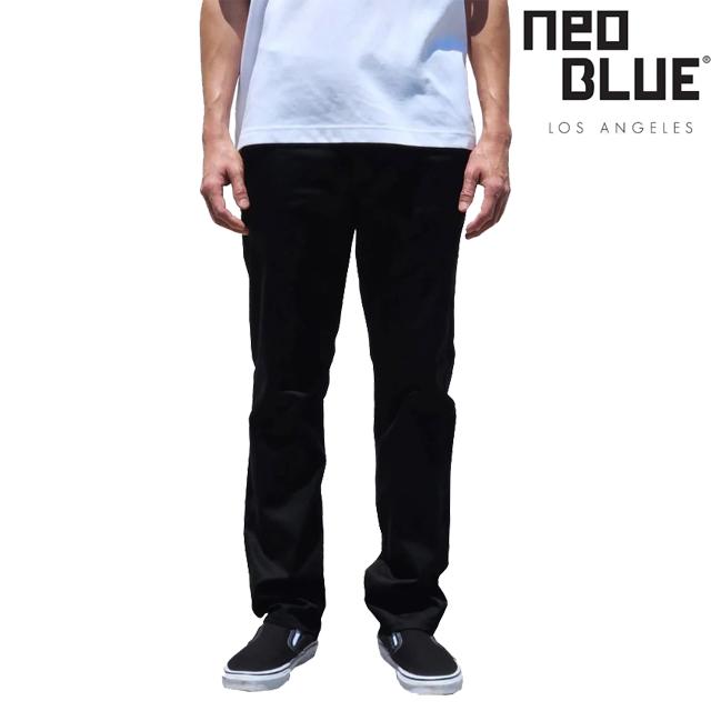 NEO BLUE ネオ ブルー ブラック チノパンツ BLACK CHINO PANTS BLACK | NEO BLUE