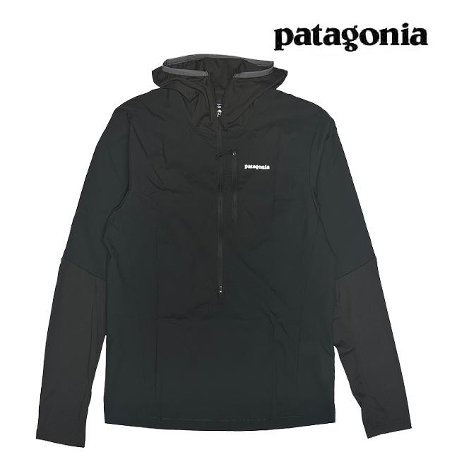 patagonia メンズ・エアシェッド・プロ・プルオーバー S インクブラック Airshed Pro Pullover Patagonia - Haut Running | Distance