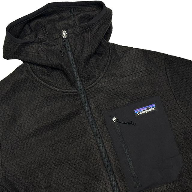 PATAGONIA パタゴニア R1 エア フルジップ フーディ R1 AIR FULL-ZIP HOODY BLK BLACK 40256の画像