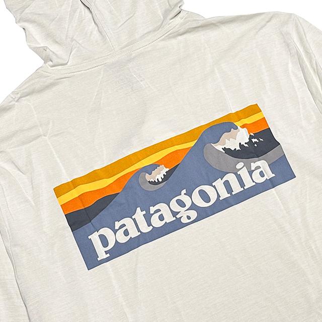 PATAGONIA パタゴニア キャプリーン クール デイリー フーディ ボードショーツ ロゴ CAPILENE COOL DAILY HOODY BOARDSHORT LOGO DYWH DYNO WHITE 45470
