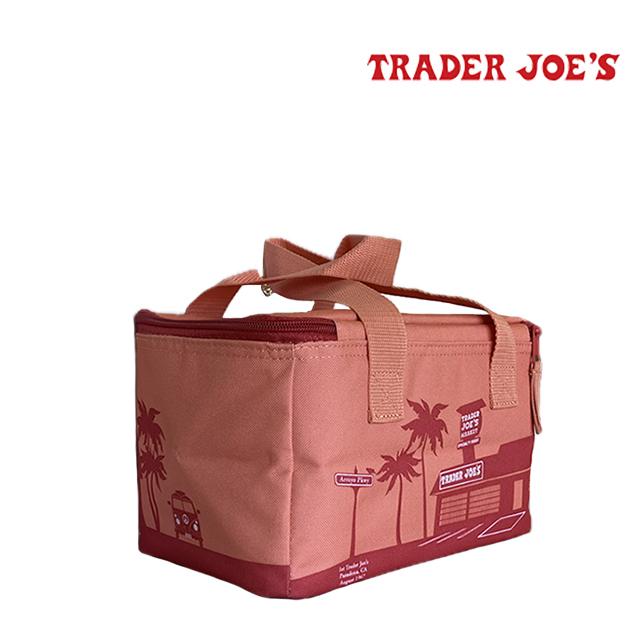 TRADER JOE'S トレーダー ジョーズ ミニ インサレーテッド トート MINI INSULATED TOTE PEACH バッグ | TRADER JOE'S | 01