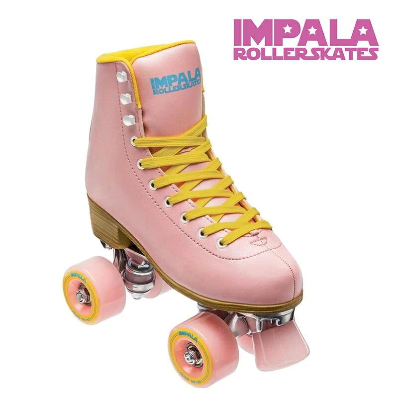 IMPALA QUAD ROLLERSKATES インパラ ローラースケート PINK/YELLOW 
