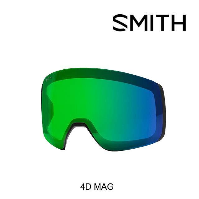 SMITH 4D MAG スミス ゴーグル 交換レンズ Green Mirror SMITH 4D MAG スミス ゴーグル 交換レンズ Green Mirror