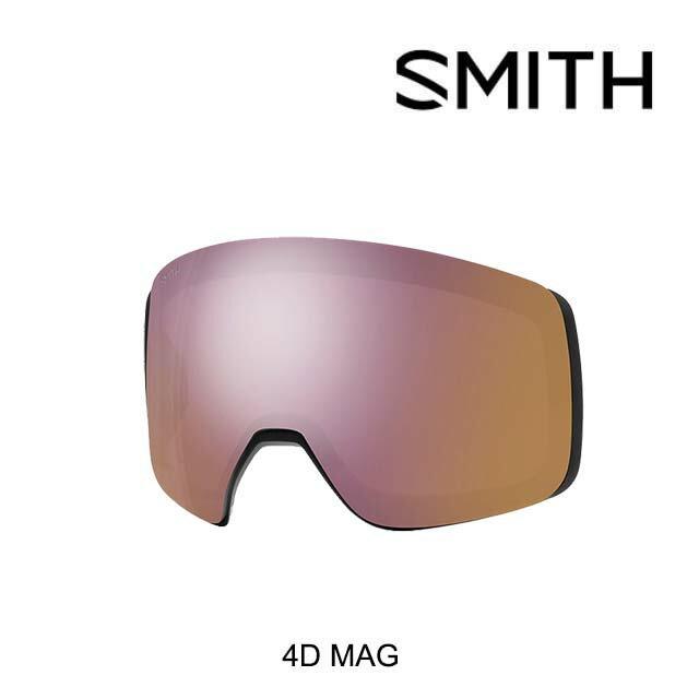 SMITH スミス 4D MAG ゴーグル スペアレンズ GOGGLE 4D MAG LENS CHROMAPOP EVERDAY ROSE GOLD MIRROR スノーボード ゴーグル SNOWBOARD GOGGLES｜active-board