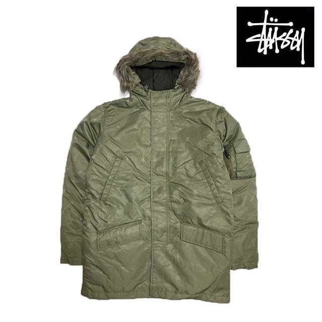 STUSSY ステューシー 25周年 ダウン パーカー XXV PARKA OLIVE STUSSY ステューシー 25周年 ダウン パーカー XXV PARKA OLIVE