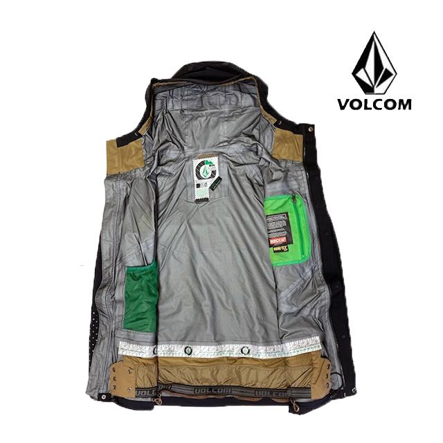 VOLCOM（ボルコム） 訳あり グランサー ジャケット GLANCER JACKET BLK