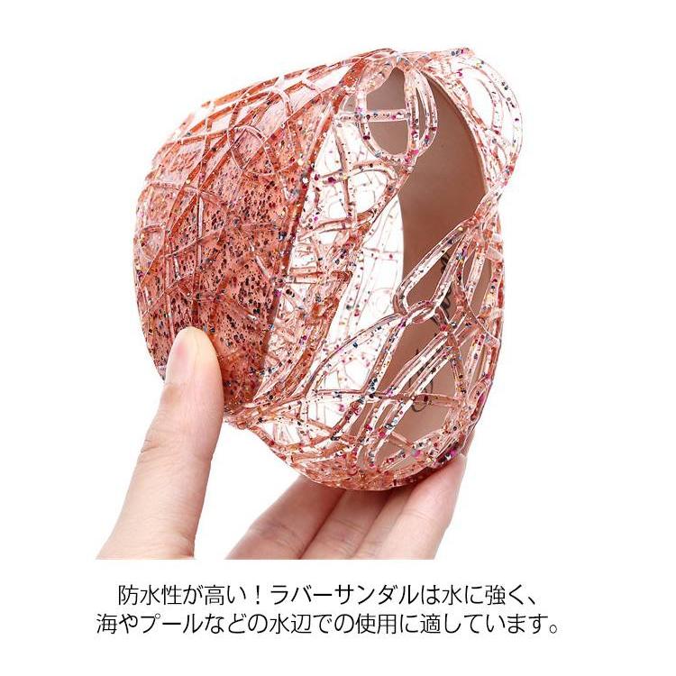 メッシュパンプス レディース パンプス 痛くない メッシュサンダル フラット ぺたんこ ラバーシューズ バレエパンプス 通勤 通学 軽量 履きやすい |  | 12