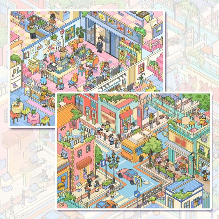 3D ストレス解消 3点セット 造形シール ハウスステッカー シーンシール 造景シール 3D おもちゃ 風景シール グッズ ミニチュアハウス 初心者 |  | 12