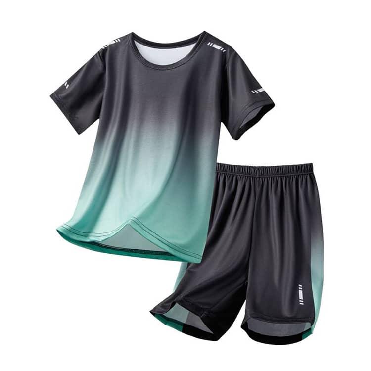 ショートパンツ 子供服 キッズ トレーニングウエア Tシャツ 半袖 上下セット 子供服 小学生 夏服 ボーイズ フットサル 薄手 半パン 吸汗速乾 通 |  | 05