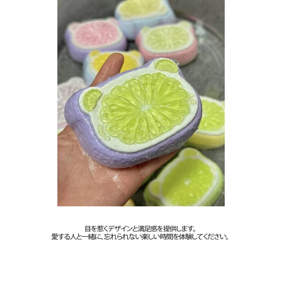 新発売】水感スクイーズ スクイーズ もちもち くま ケーキ 低反発