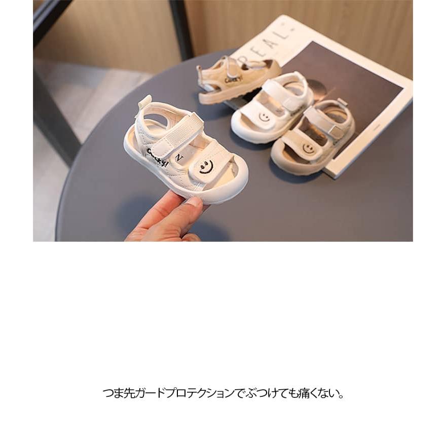 ベビー キッズ 滑り止め サンダル シューズ 靴 子供 女の子 サンダル 通気性 ベビー 男の子 幼児用 赤ちゃん 通園 カジュアル シューズ スポー |  | 09