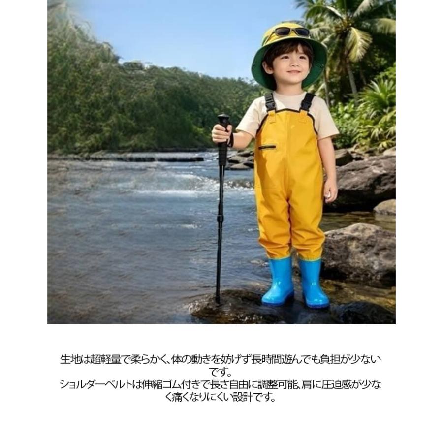ウェーダー 砂遊び プレイウェア 幼稚園 子供用 防水 下水パンツ 連体オーバーオール 釣り 海遊び 幼児 川遊び 胴付長靴 キッズ 漁業用 田んぼ作 |  | 17