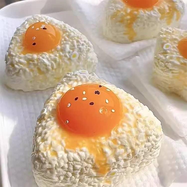 2点セット スクイーズ  低反発 おにぎり 肉球 肉球スクイーズ 猫  ぷにぷに ふわふわおもちゃ 猫肉球 感触 プッシュ お握りおにぎり ストレス解 |  | 02