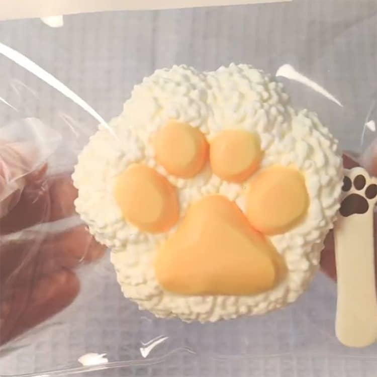 2点セット スクイーズ  低反発 おにぎり 肉球 肉球スクイーズ 猫  ぷにぷに ふわふわおもちゃ 猫肉球 感触 プッシュ お握りおにぎり ストレス解 |  | 03