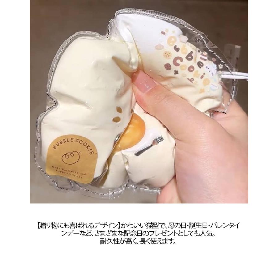 スクイーズ ネコ ねこ 猫スクイーズ おもちゃ 水感スクイーズ ストレス解消 癒し スクイーズケーキおもちゃ ぷにぷに弾力 低反発ソフト握り心地 伸縮 |  | 10