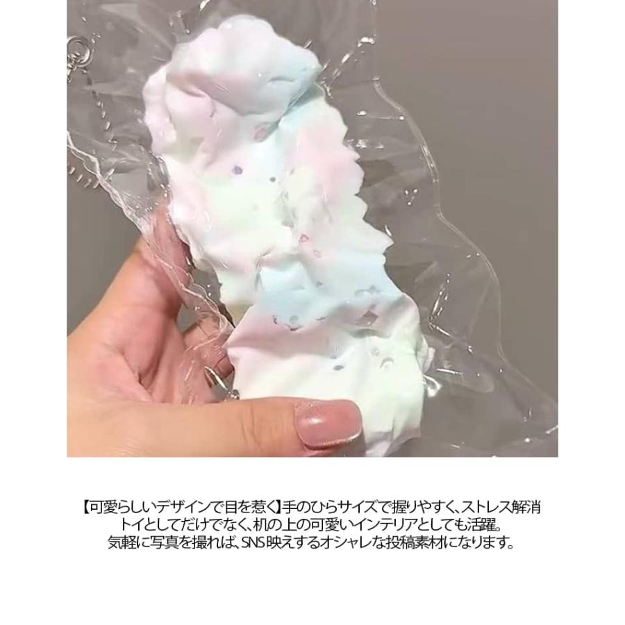 スクイーズ  アイスクリーム スクイーズ 水感スクイーズ 大福 ぷにぷに ふわふわ おもちゃ 肉球 低反発 感触 プッシュ キット ストレス解消 もち |  | 08