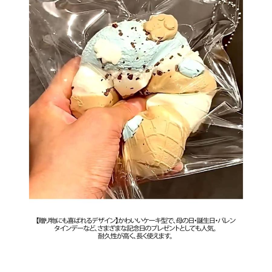 SNSで話題 スクイーズ アイスクリーム ケーキ おもちゃ 大きい 可愛い ぷにぷにおもちゃ 水感スクイーズ 水感癒し系 女の子 玩具 握ぷにぷにおも |  | 10