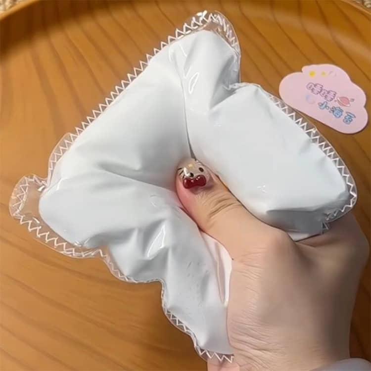 雪だるま型 水感スクイーズ ストレス解消 伸縮性のあるスティッキーボールおもちゃ 大福 スクイーズ 低反発 おもちゃ かわいい 握る もちもち おしゃ |  | 03