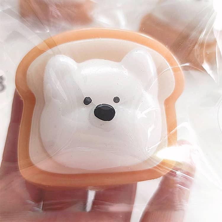 2個セット  スクイーズ 大福 肉球 ネコ ねこ 低反発 おもちゃ かわいい 握る ストレス解消 もちもち スクイーズ玩具 おしゃれ オシャレ 動物 |  | 03