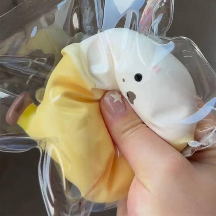 ふわとろスクイーズ どうぶつ 最新 スクイーズ  アザラシ 動物 アニマル ふわふわ クリーム 袋 ケース パウチ 袋のまま 柔らかい もちとろ 水感 |  | 04