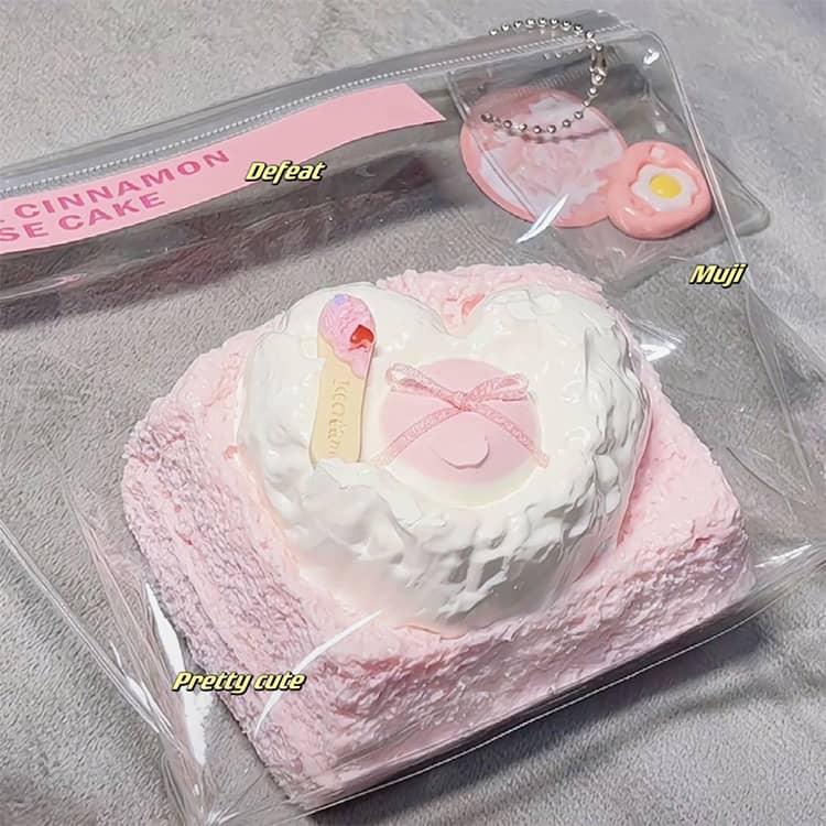 大きいパン スクイーズ パン型 ケーキ フード ジャンボスクイーズ バラエティー フワフワ スクイーズおもちゃ ぷにぷに 低反発 かわいい キッズ お |  | 03