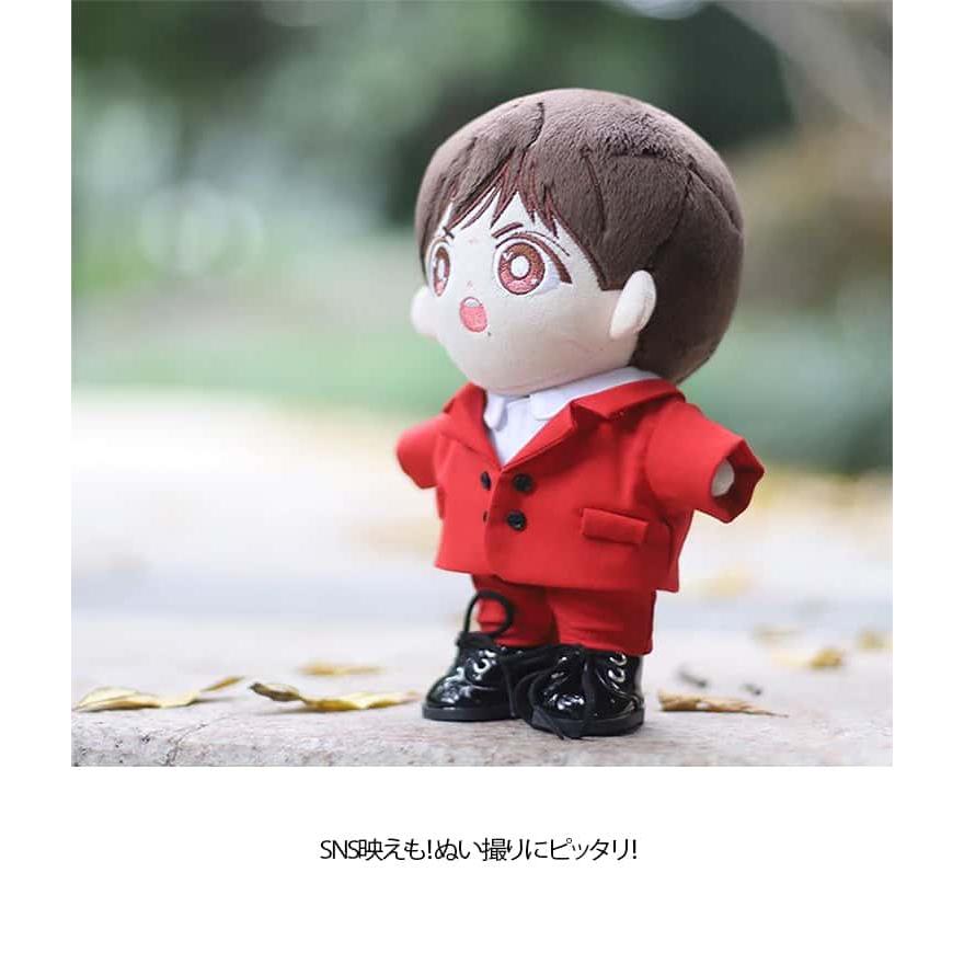 ぬい服 15cm 20cm ぬいぐるみ スーツ セット 上着 半ズボン コスチューム 着せ替え 洋服 服 人形 ぬい 推し活グッズ 推しマスコット ヲ |  | 08
