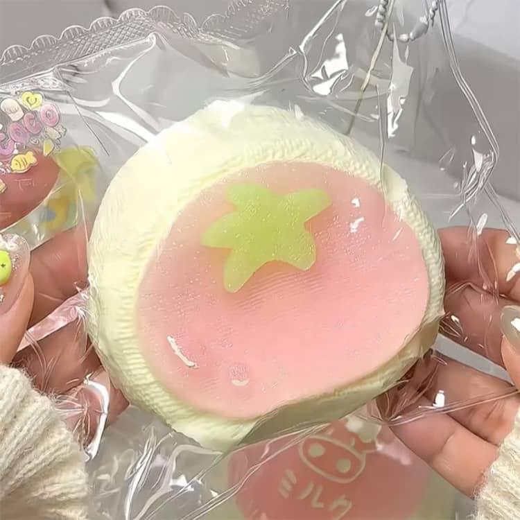 スクイーズケーキおもちゃ 水感スクイーズ 大きいパン スクイーズ パン型 ケーキ フード  伸縮性のあるスティッキーボールおもちゃ 弾力性が高く 手触 |  | 11