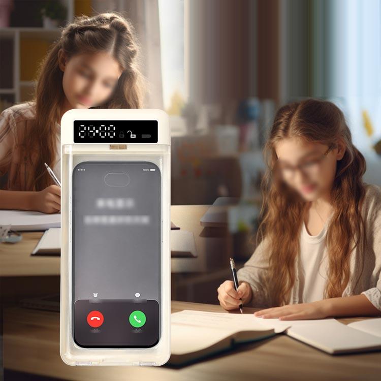 スマホ ロックボックス スマホロック タイマー式 タイムロッキングコンテナ タイムロック スマホ依存対策 ケース 禁欲ボックス タイムロック ボックス |  | 01
