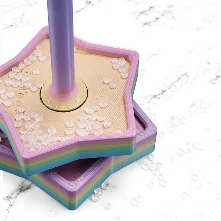 かわいい 星 の ヤーンホルダー セット 毛糸ホルダー 毛糸 スタンド ヤーンローリングホルダー コーン巻き 毛糸 おもちゃ キーホルダー インテリア |  | 04