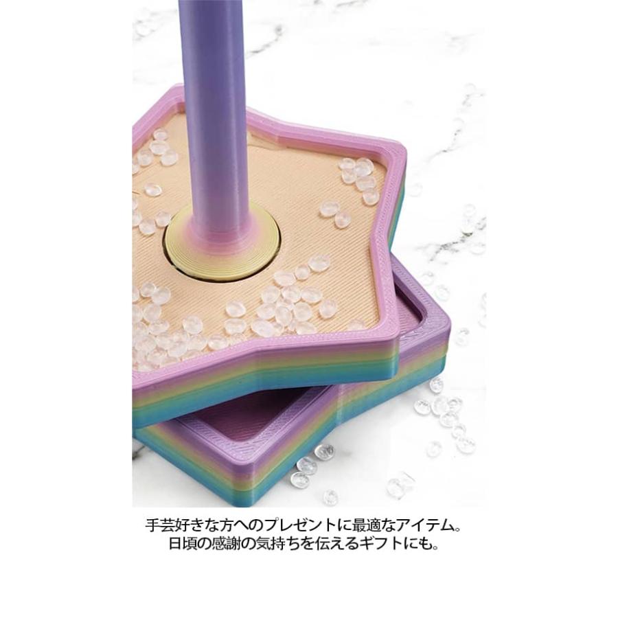 かわいい 星 の ヤーンホルダー セット 毛糸ホルダー 毛糸 スタンド ヤーンローリングホルダー コーン巻き 毛糸 おもちゃ キーホルダー インテリア |  | 09