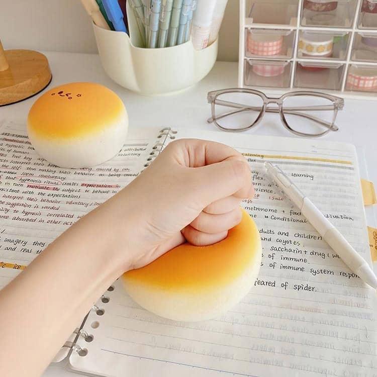 スクイーズ  低反発 大福 パン ぷにぷに ふわふわ おもちゃ 肉球感触 プッシュ キット 神ふわ ままごと サプライズ ストレス解消 もちもち おし |  | 03