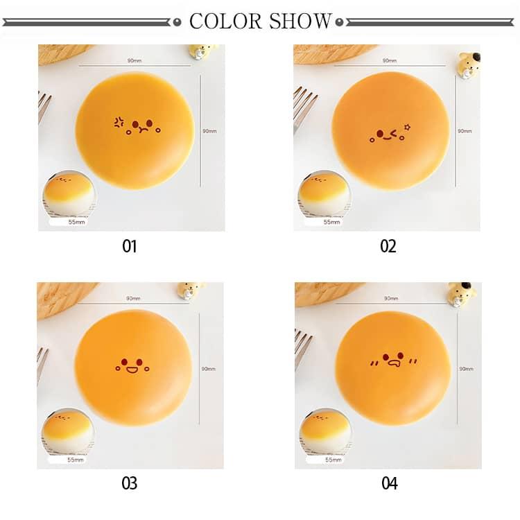 スクイーズ  低反発 大福 パン ぷにぷに ふわふわ おもちゃ 肉球感触 プッシュ キット 神ふわ ままごと サプライズ ストレス解消 もちもち おし |  | 06